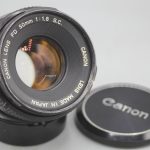 Canon FD 50mm 1:1.8 SC Lens for Canon